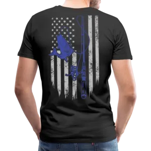 Fishing Flag Men's Premium T-Shirt