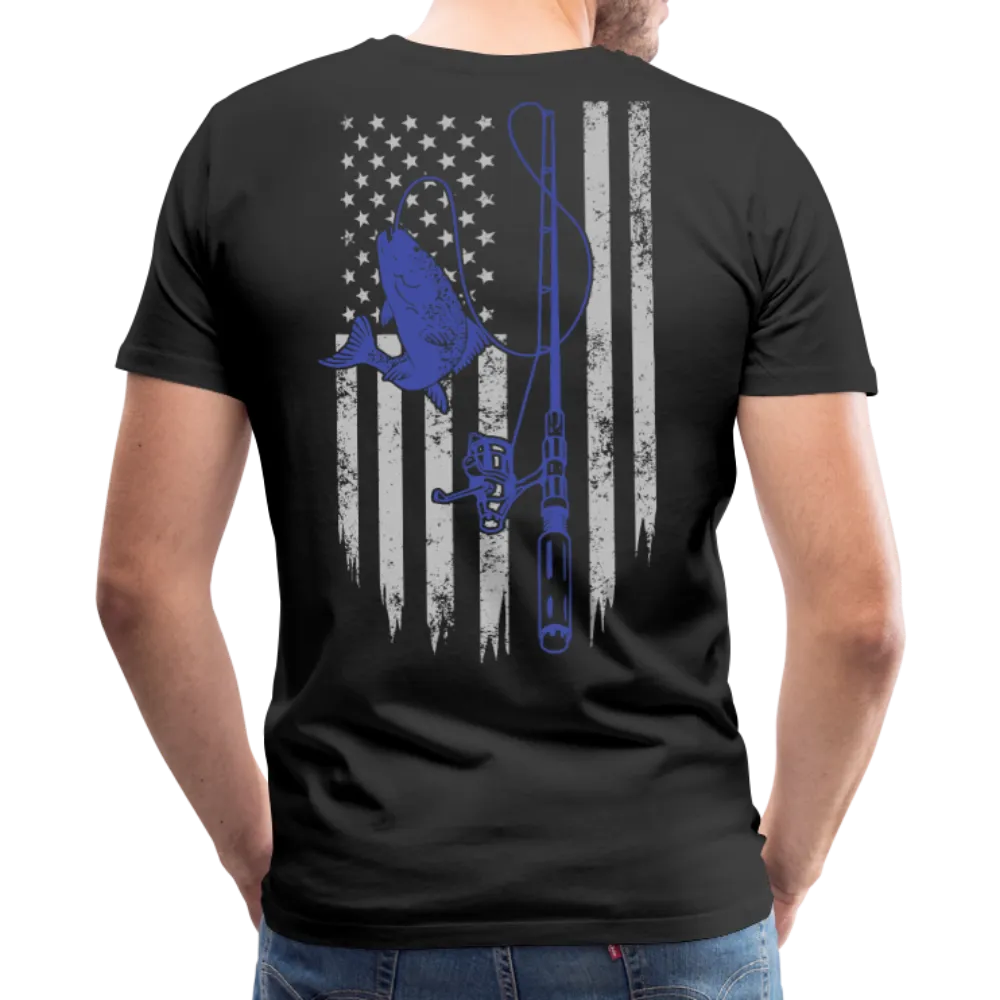 Fishing Flag Men's Premium T-Shirt