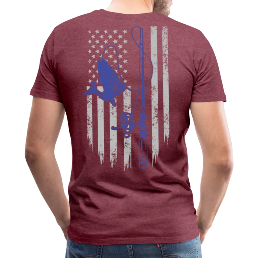 Fishing Flag Men's Premium T-Shirt