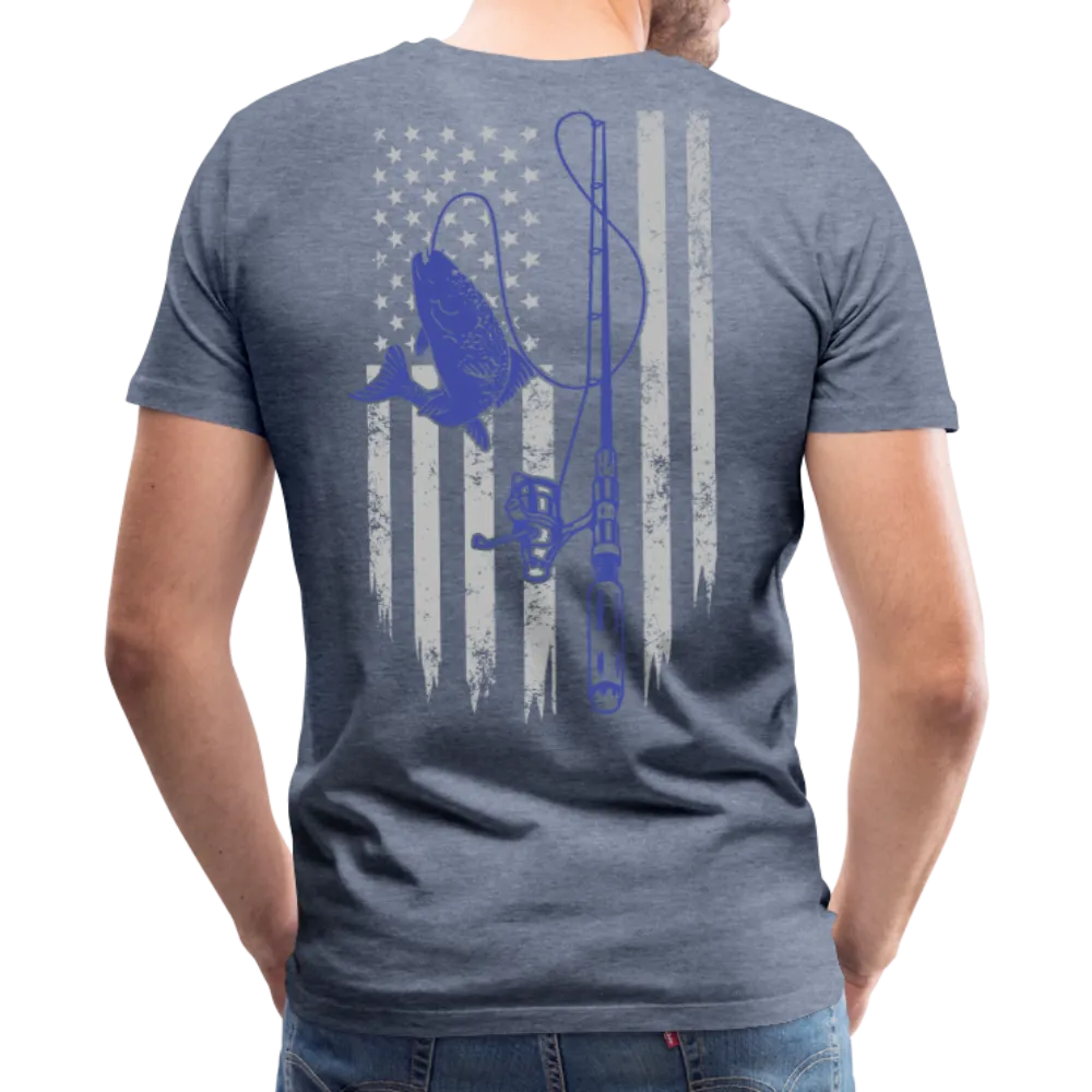 Fishing Flag Men's Premium T-Shirt
