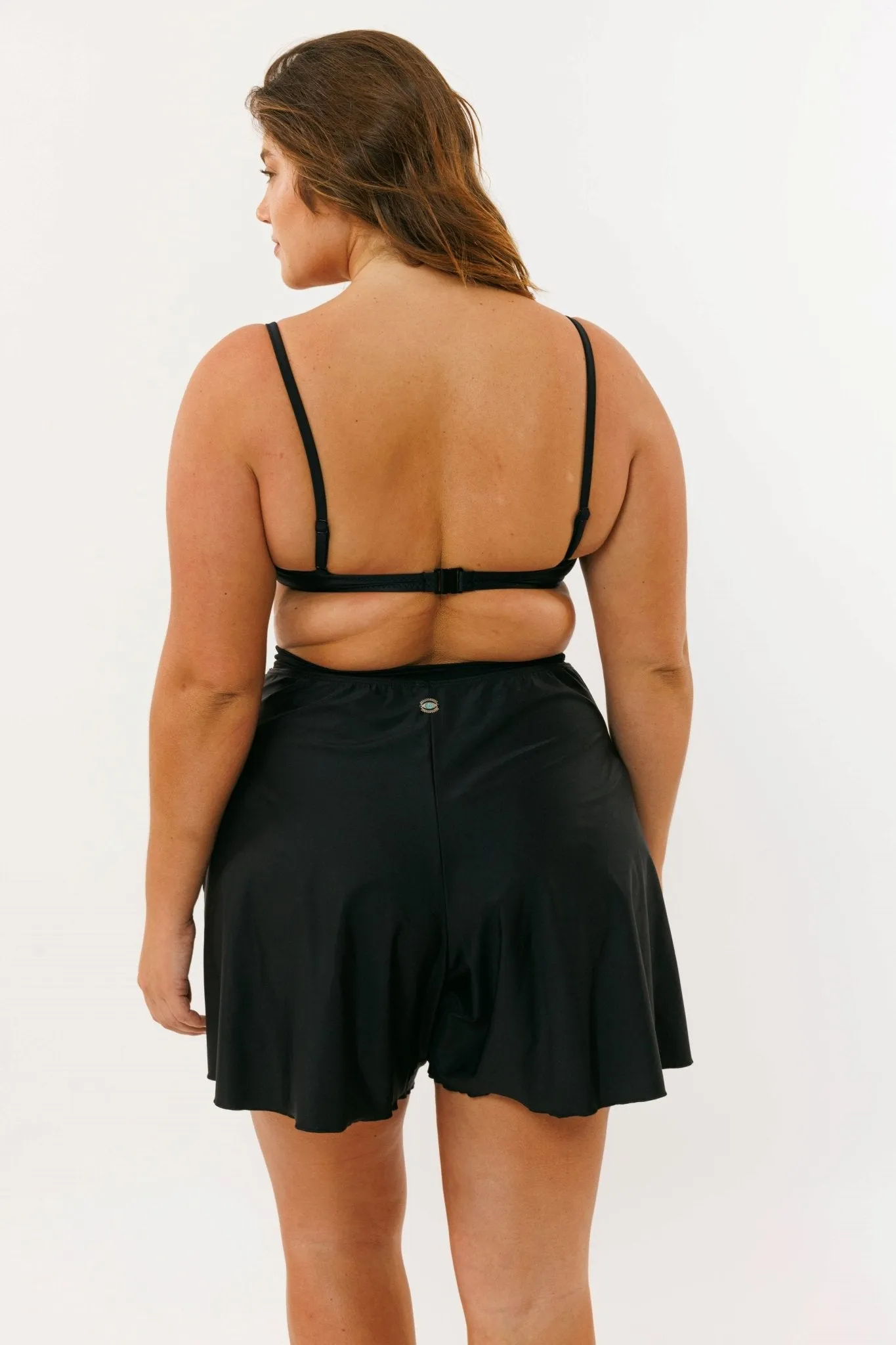 Flare Shorts Black