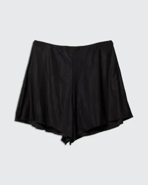 Flare Shorts Black