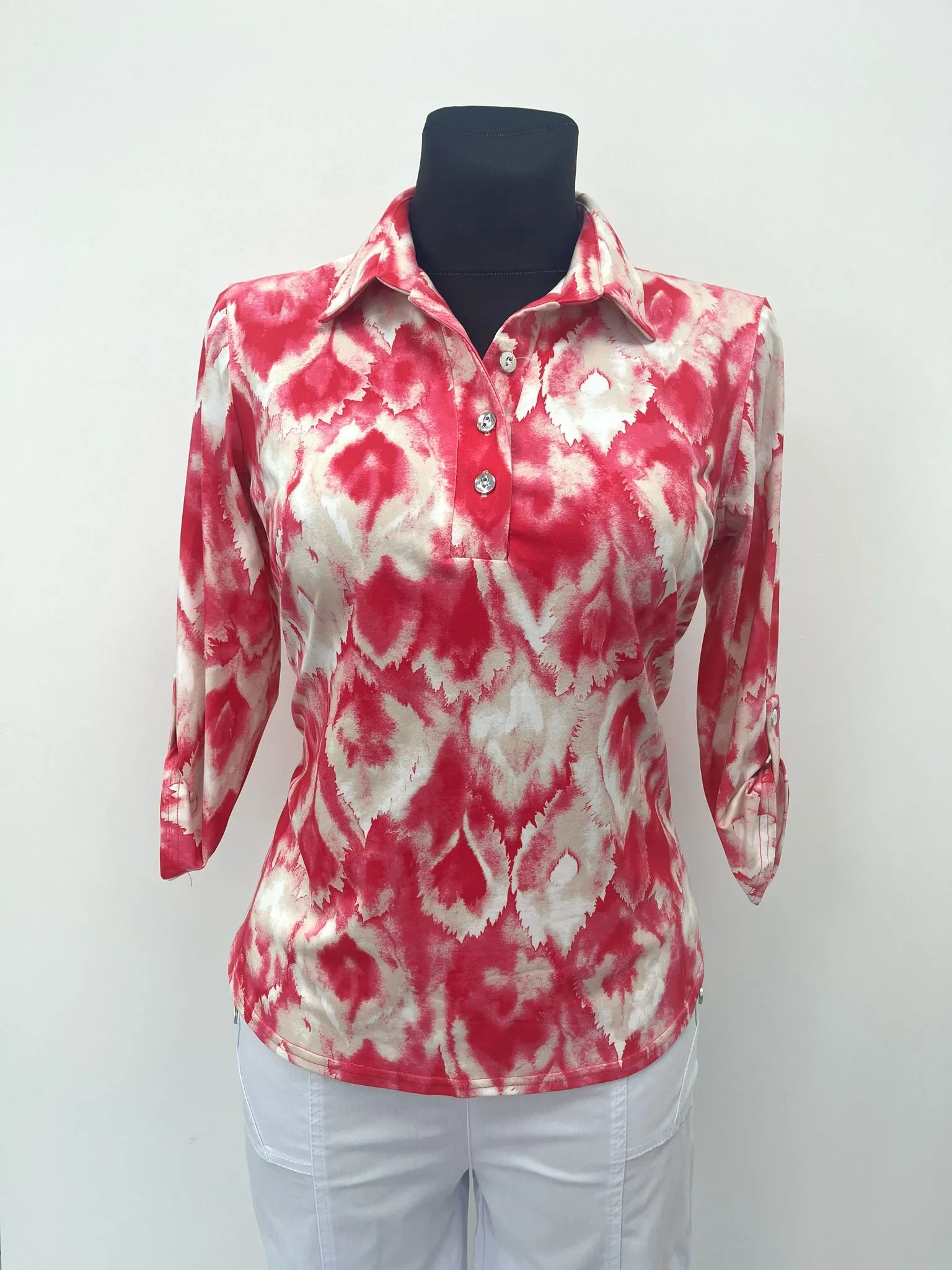 FM Fashion YEW Range Ladies Tops - Collar