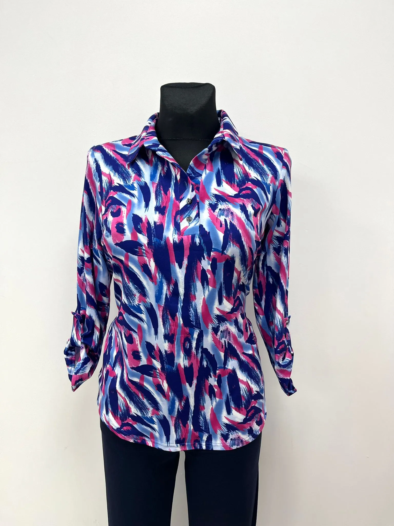 FM Fashion YEW Range Ladies Tops - Collar