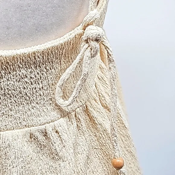 FP Beach 2 Piece Shorts Set Relaxed Fit Adjustable Straps &amp; Pockets
