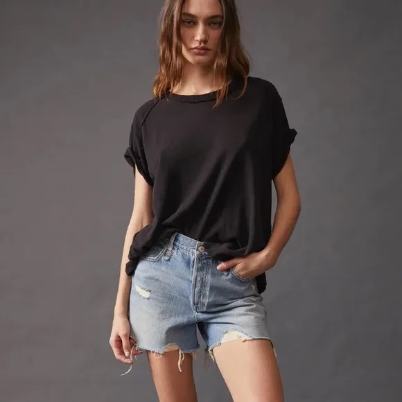 FREE PEOPLE ❤️‍🔥 MAKAI CUT OFF SHORTS IN LOOSE CANNON