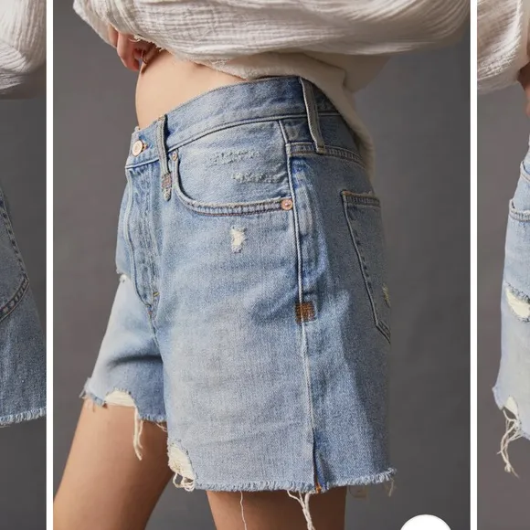 FREE PEOPLE ❤️‍🔥 MAKAI CUT OFF SHORTS IN LOOSE CANNON