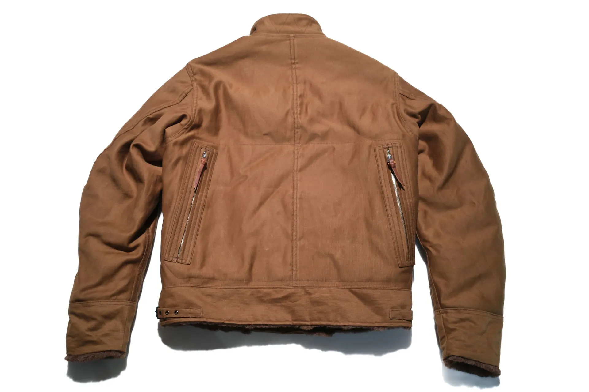 Freewheelers "Winter Aviators" Jacket (Sepia Brown)