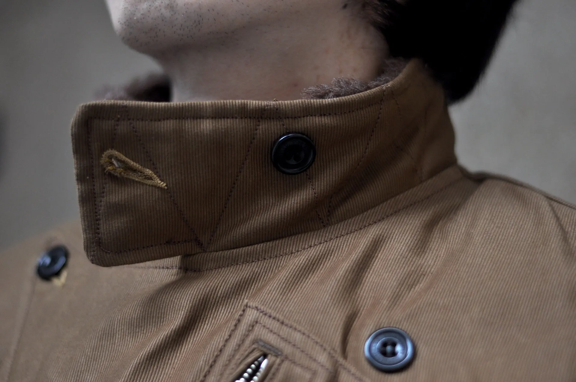 Freewheelers "Winter Aviators" Jacket (Sepia Brown)