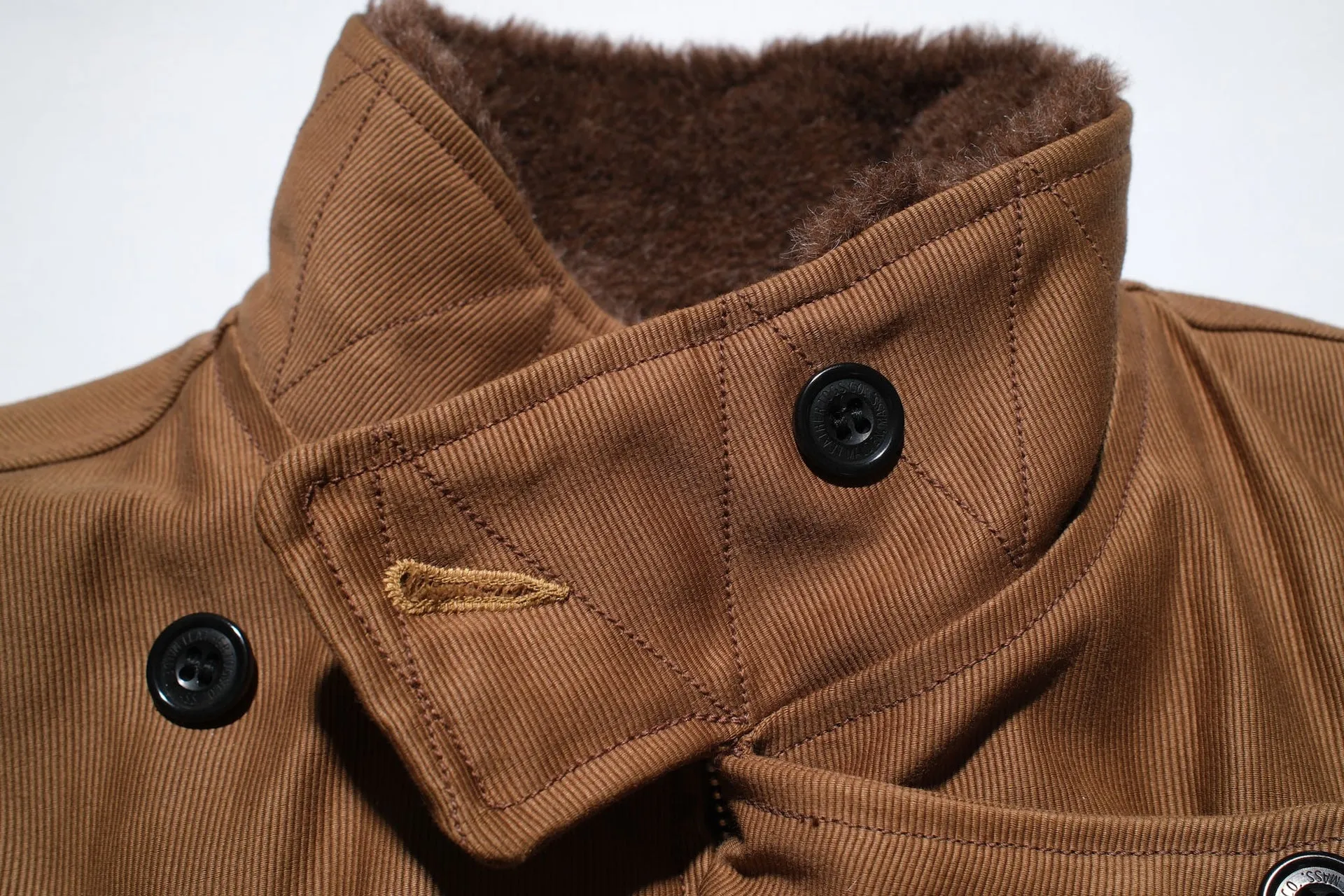 Freewheelers "Winter Aviators" Jacket (Sepia Brown)