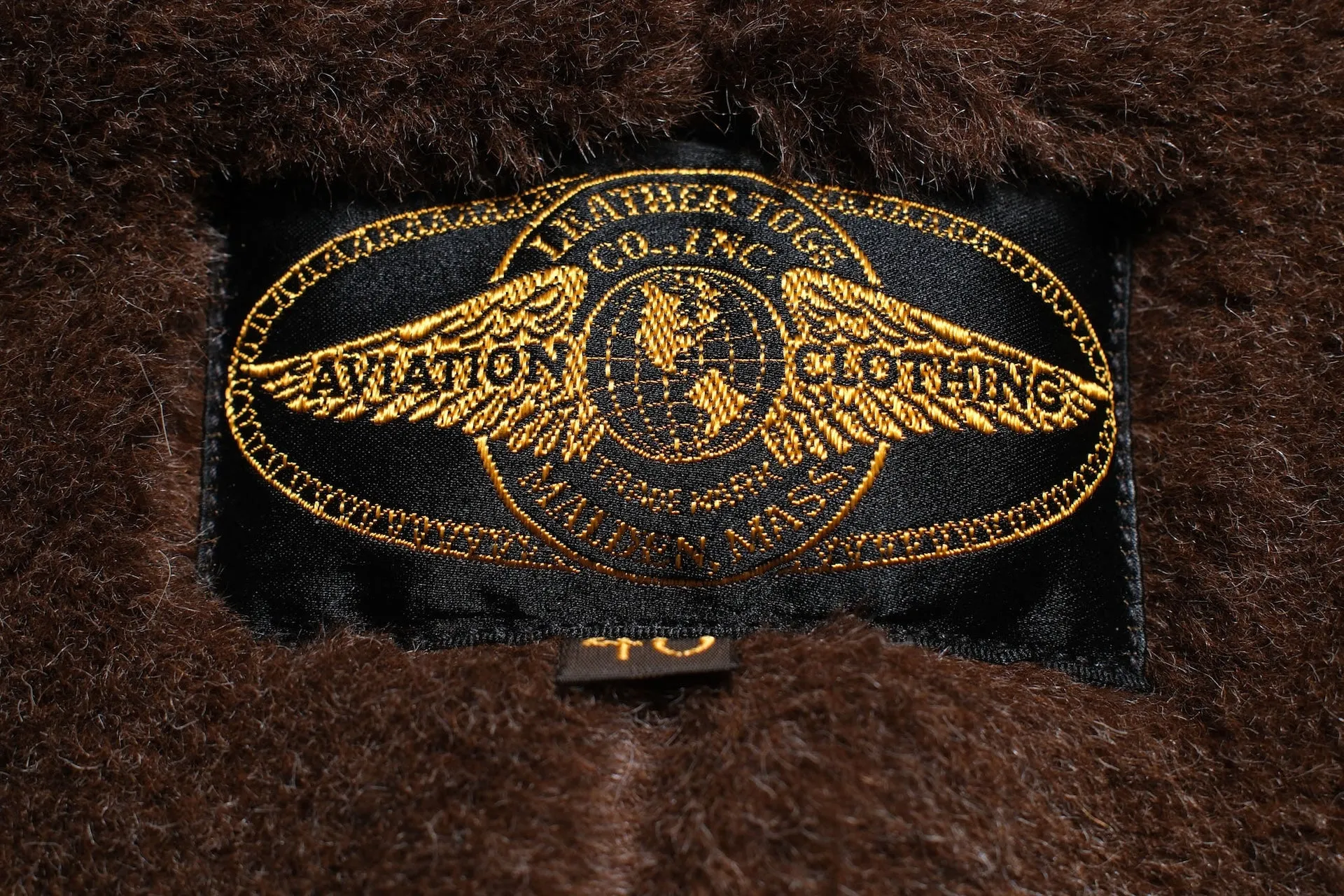 Freewheelers "Winter Aviators" Jacket (Sepia Brown)