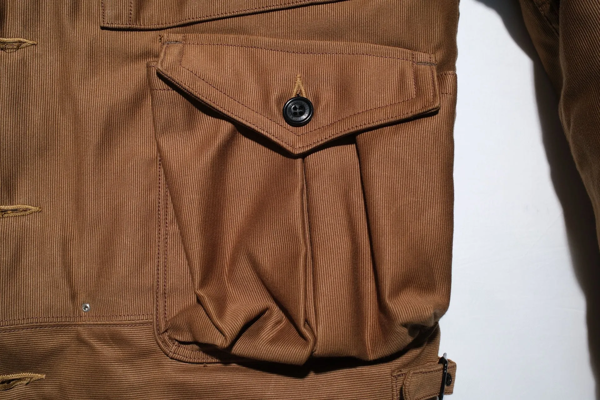 Freewheelers "Winter Aviators" Jacket (Sepia Brown)