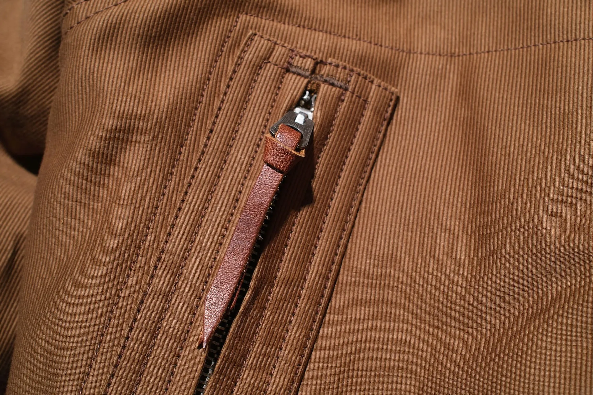 Freewheelers "Winter Aviators" Jacket (Sepia Brown)