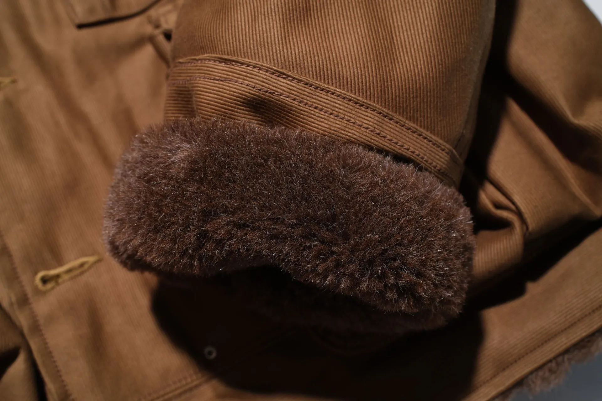Freewheelers "Winter Aviators" Jacket (Sepia Brown)