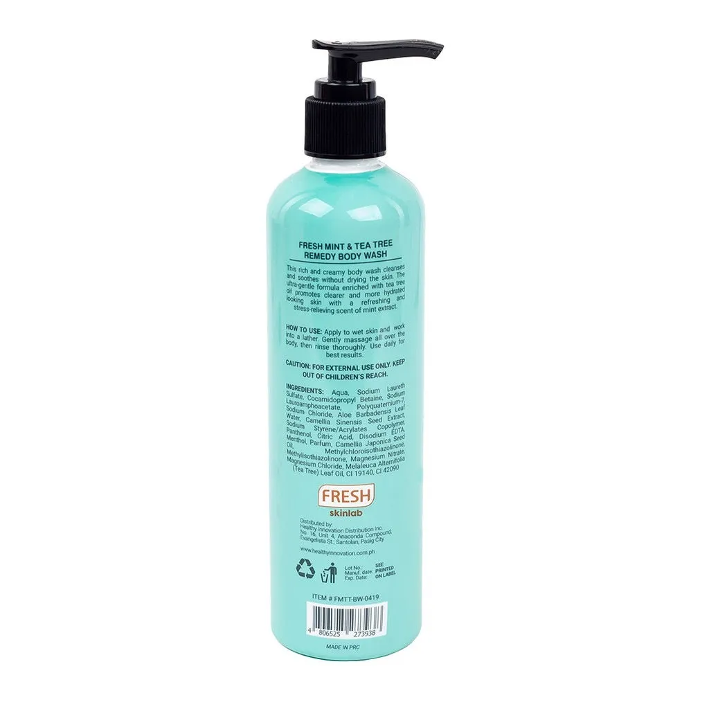 Fresh Skinlab Mint & Tea Tree Body Wash 250ml