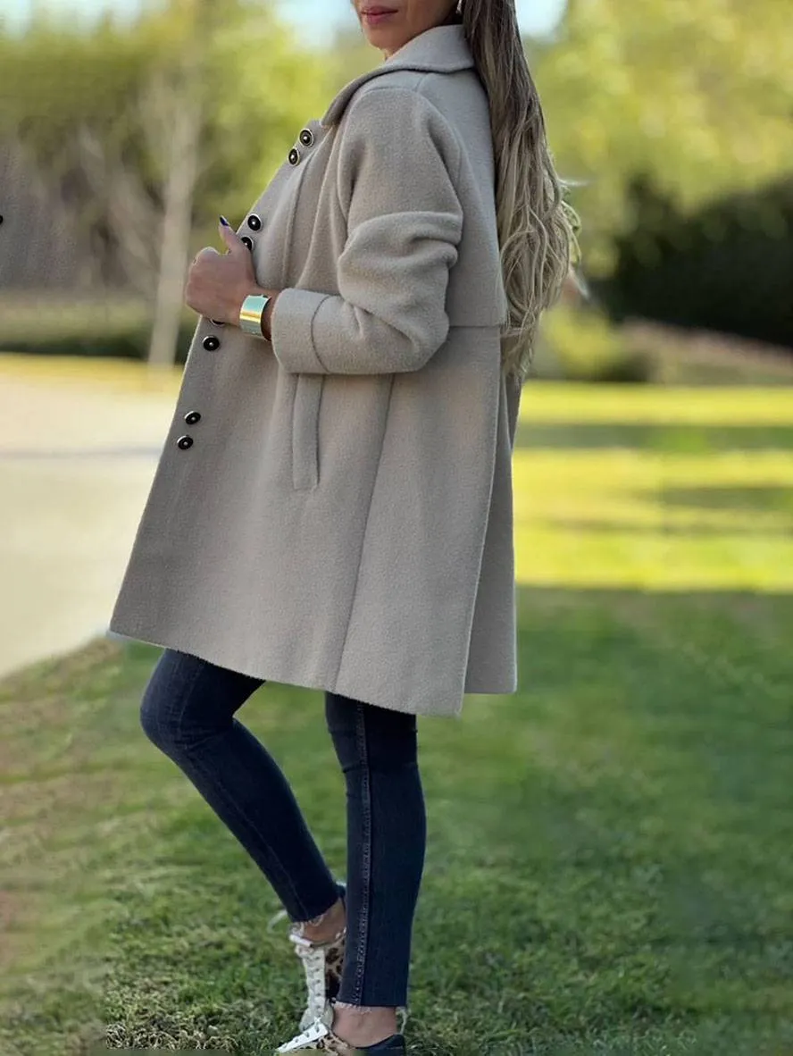 Freya - Elegant A-Line Winter Coat