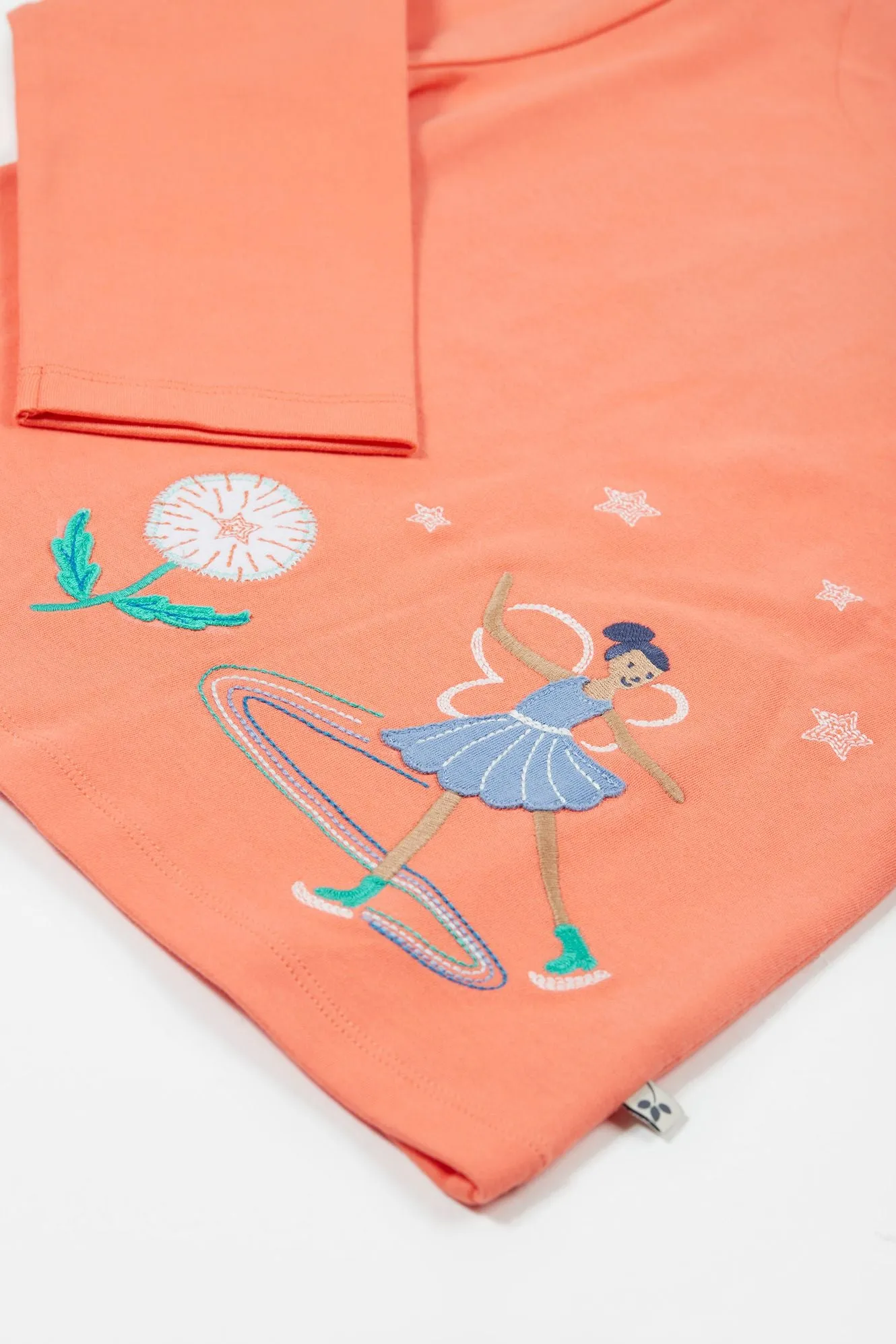 Frugi Anna T-Shirt Cantaloupe Fairy