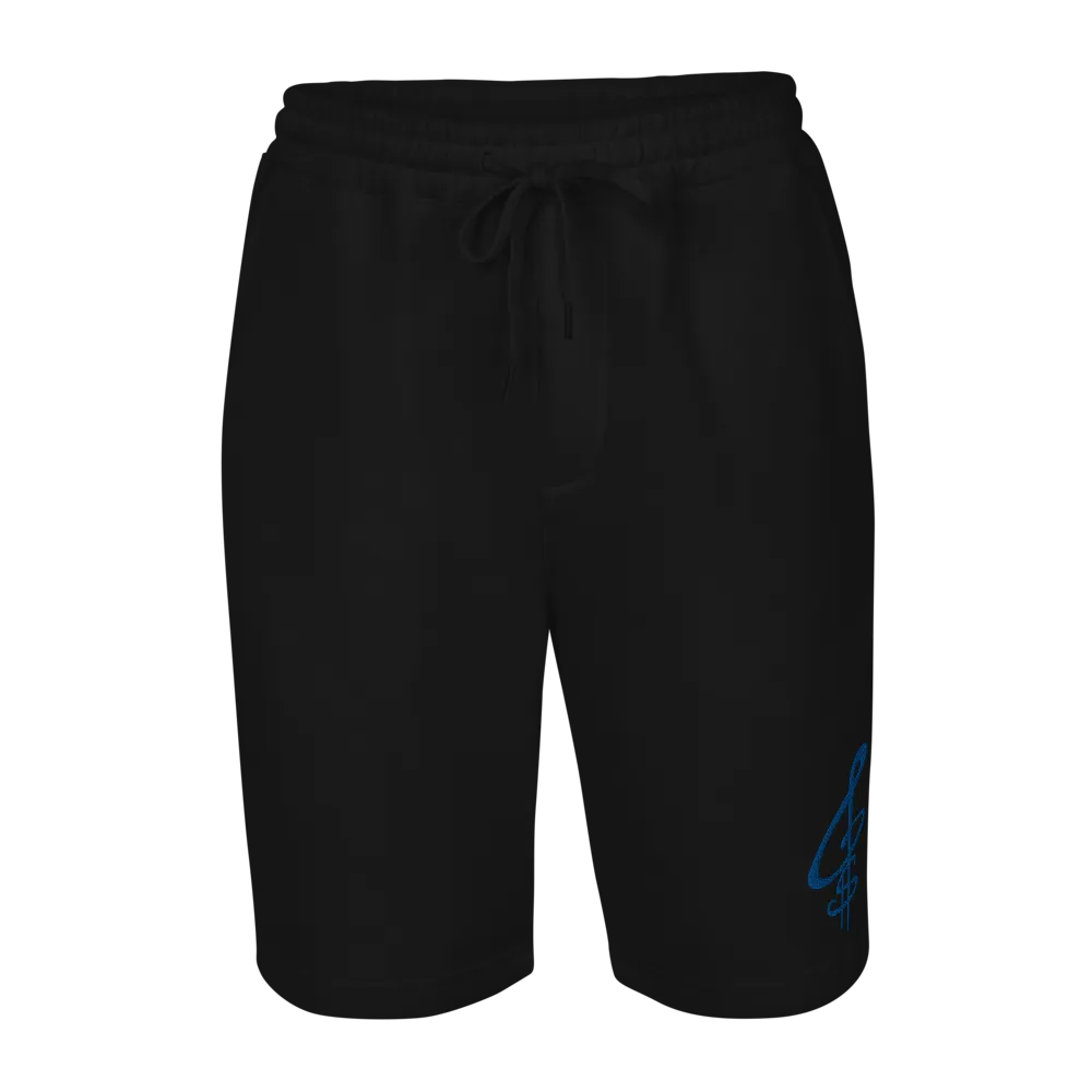 G-Note Embroidered Shorts (Blue Logo)