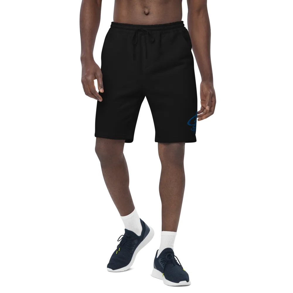 G-Note Embroidered Shorts (Blue Logo)