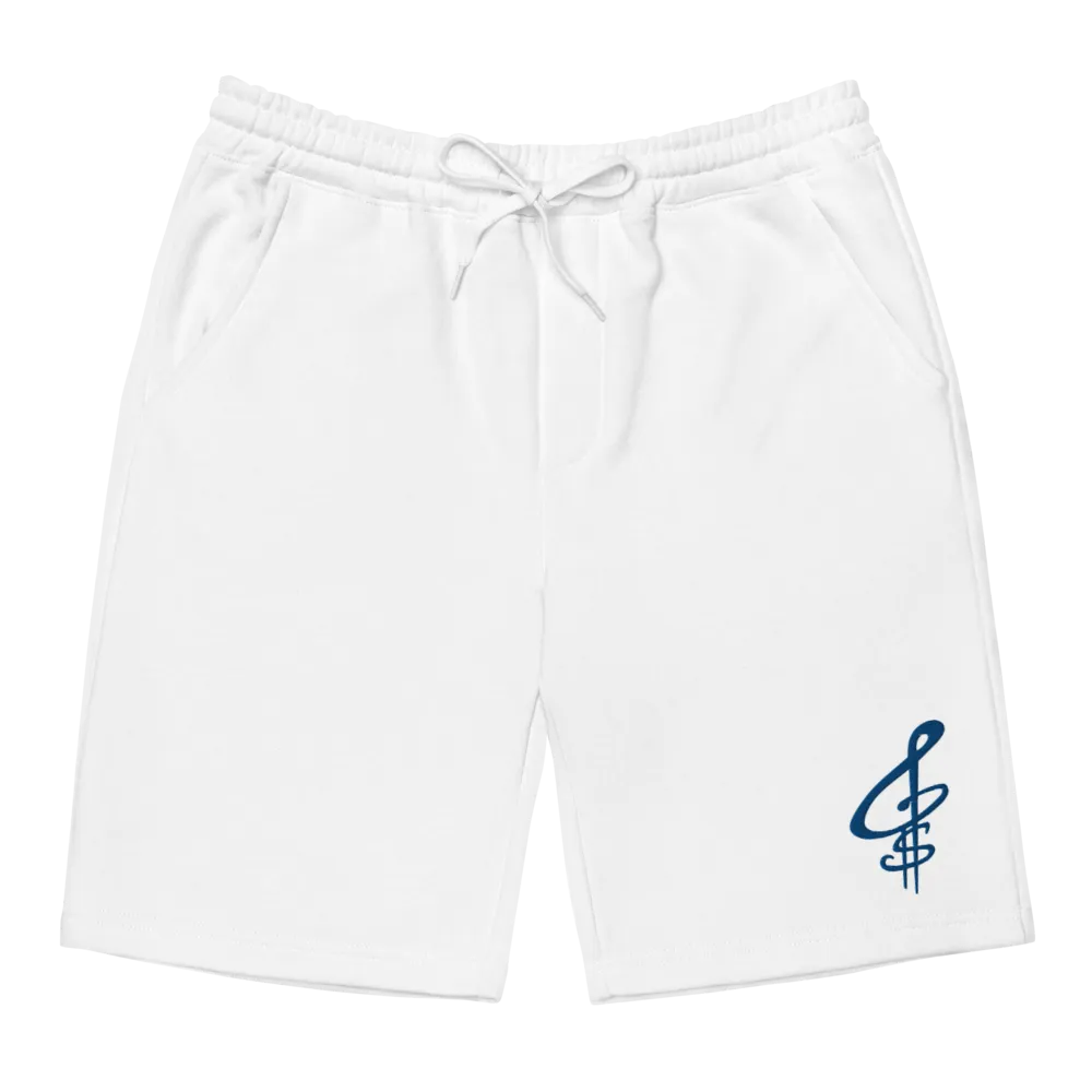G-Note Embroidered Shorts (Blue Logo)