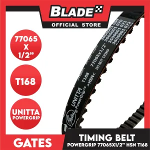 Gates Automotive PowerGrip Timing Fan Belt T168 For Hyundai