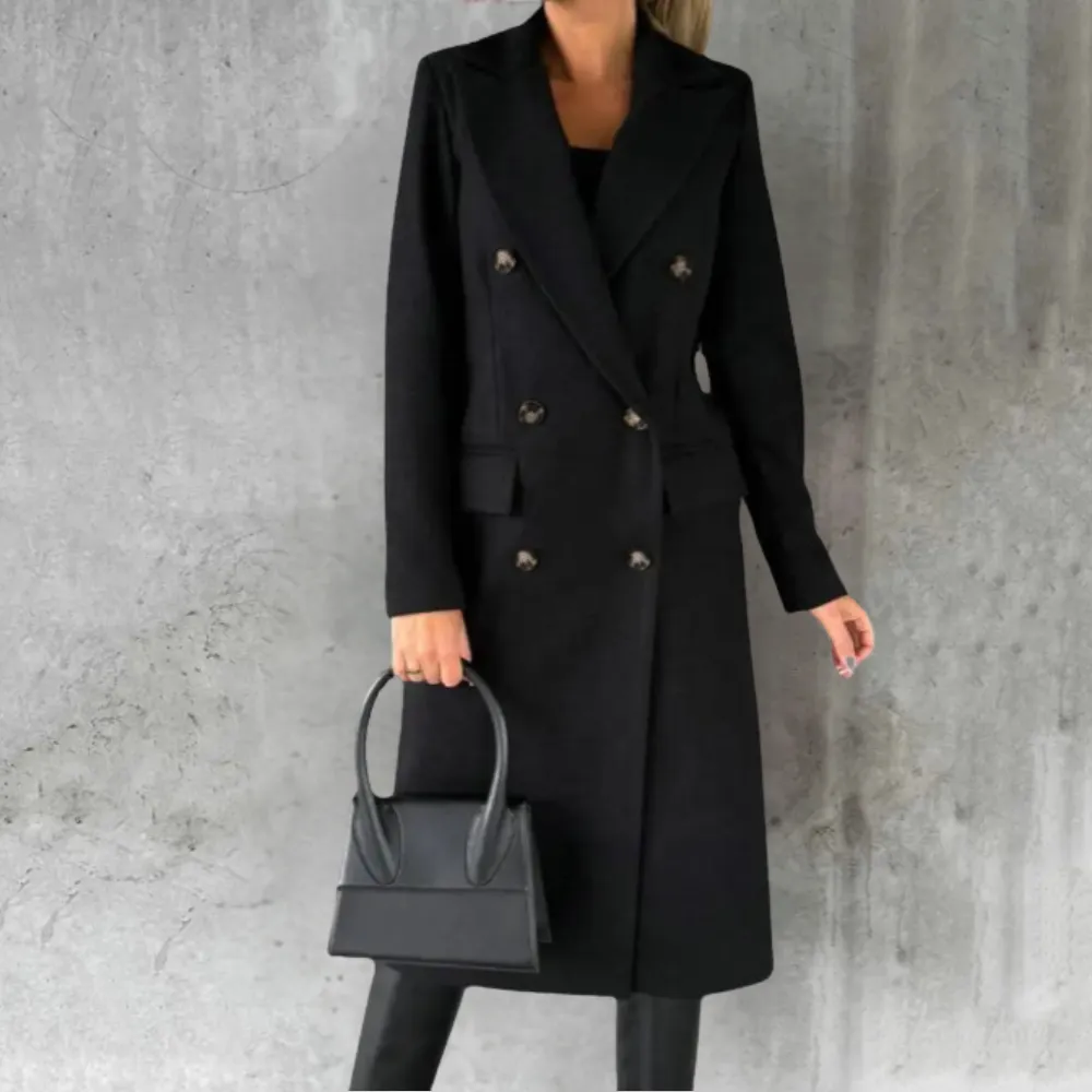 Genevieve - Timeless Double-Breasted Coat