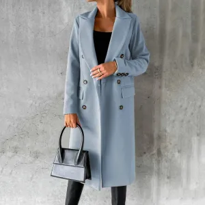 Genevieve - Timeless Double-Breasted Coat