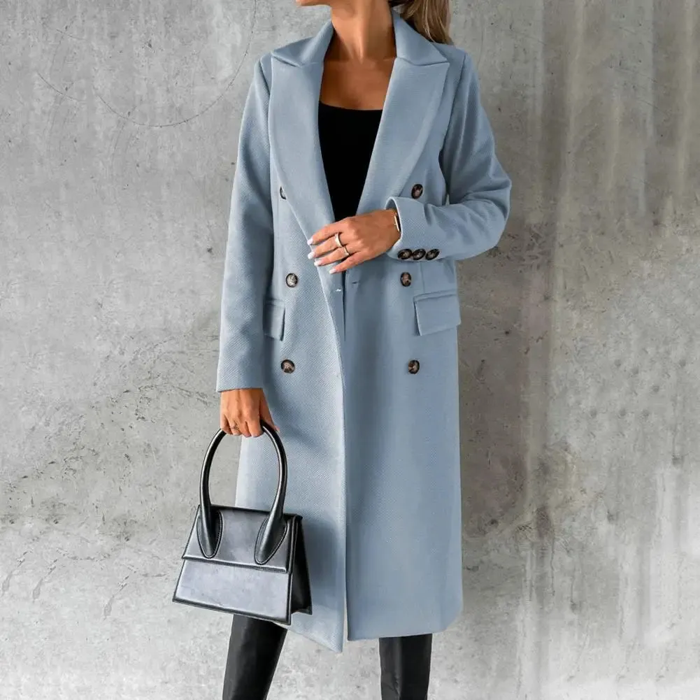 Genevieve - Timeless Double-Breasted Coat