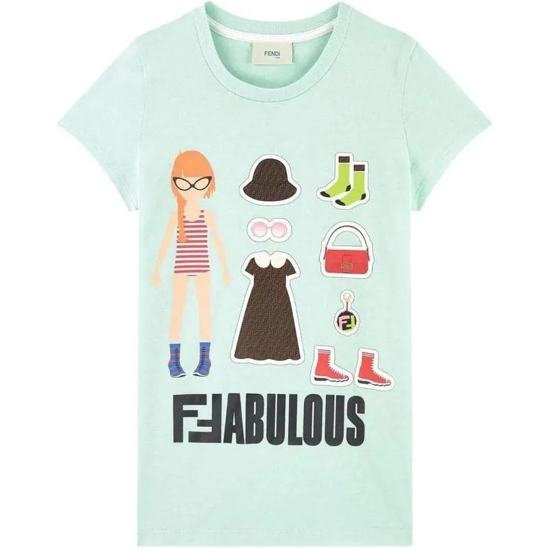 Girls Mint Green T-Shirt