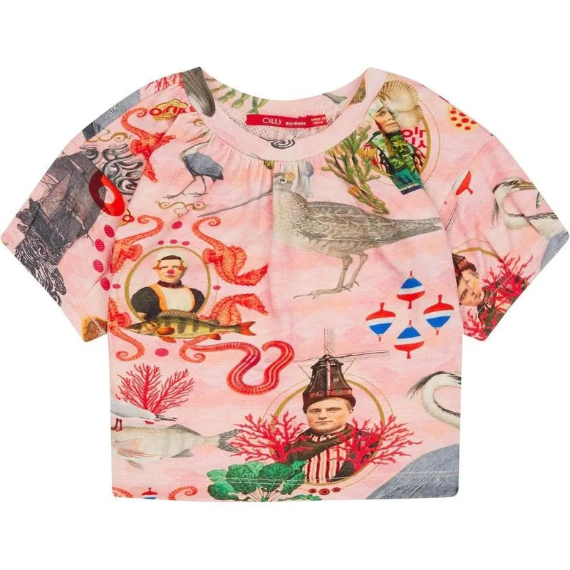 Girls Pink Tjabbie Top