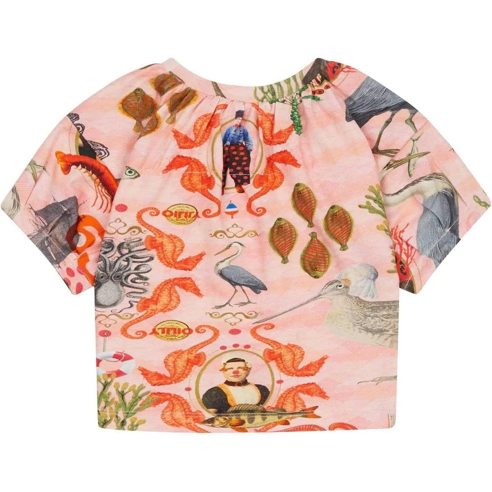 Girls Pink Tjabbie Top