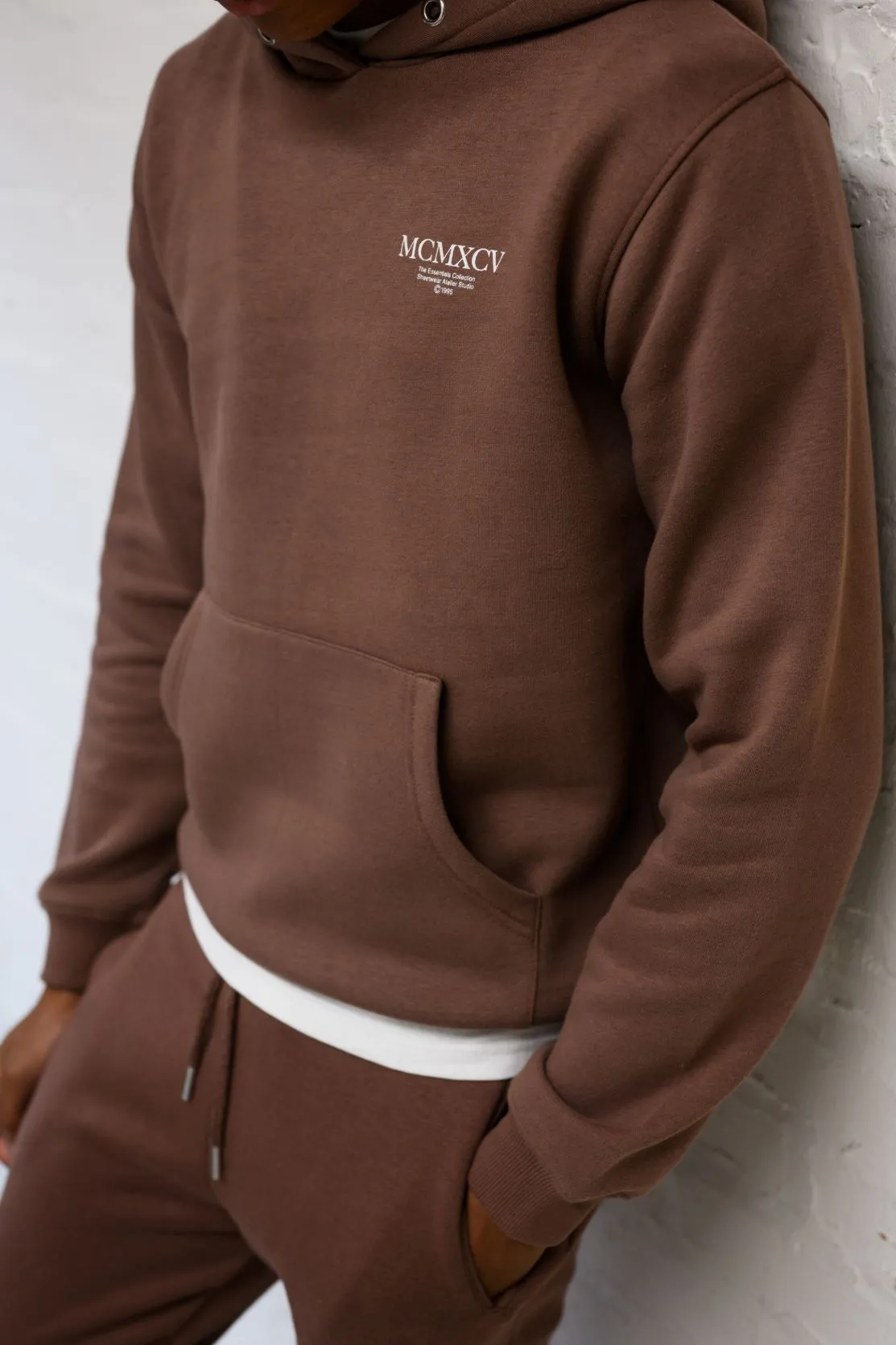 GLACIER BOYS HOODIE - CAPPUCINO