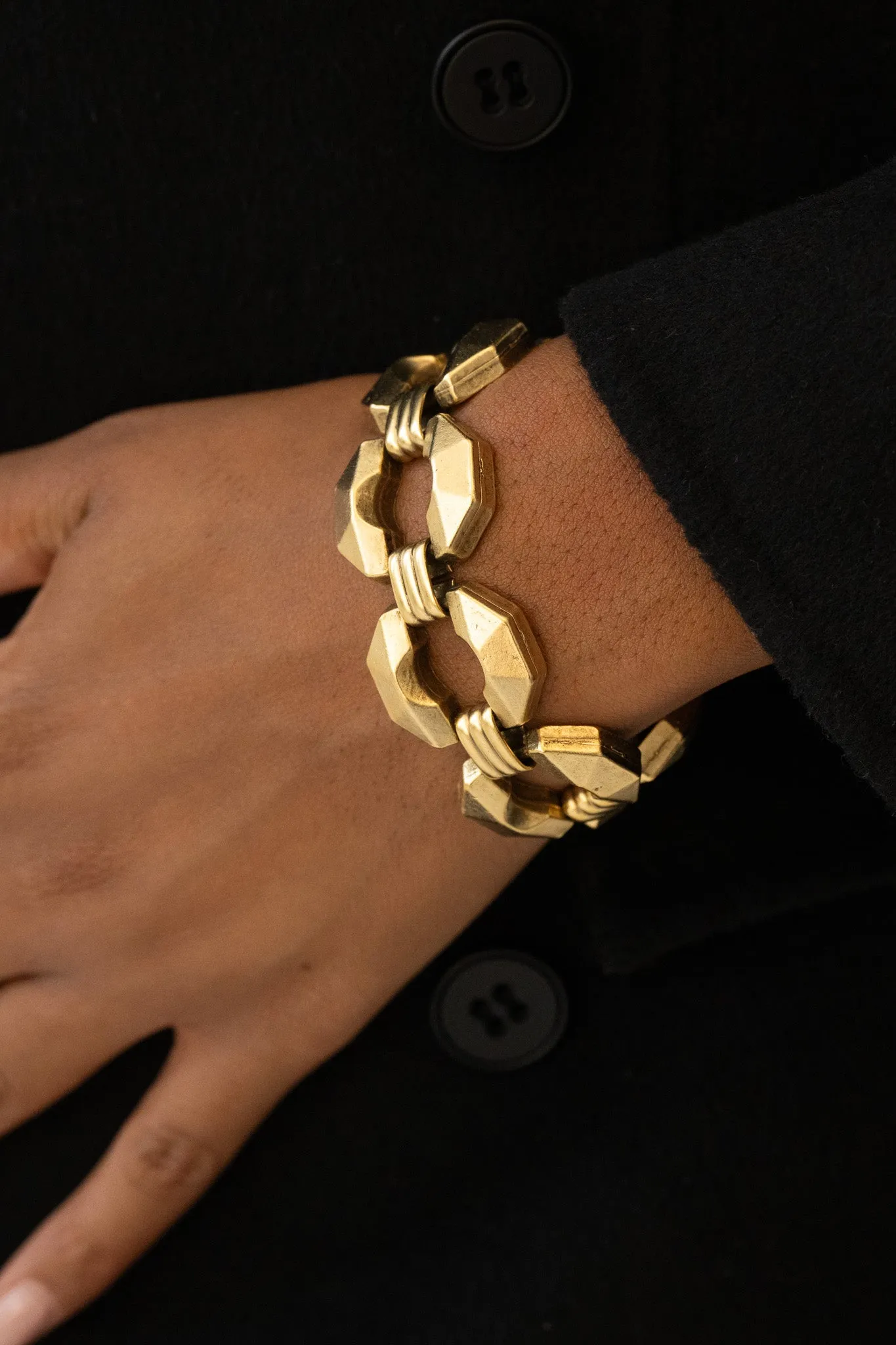 Gold Link Bracelet