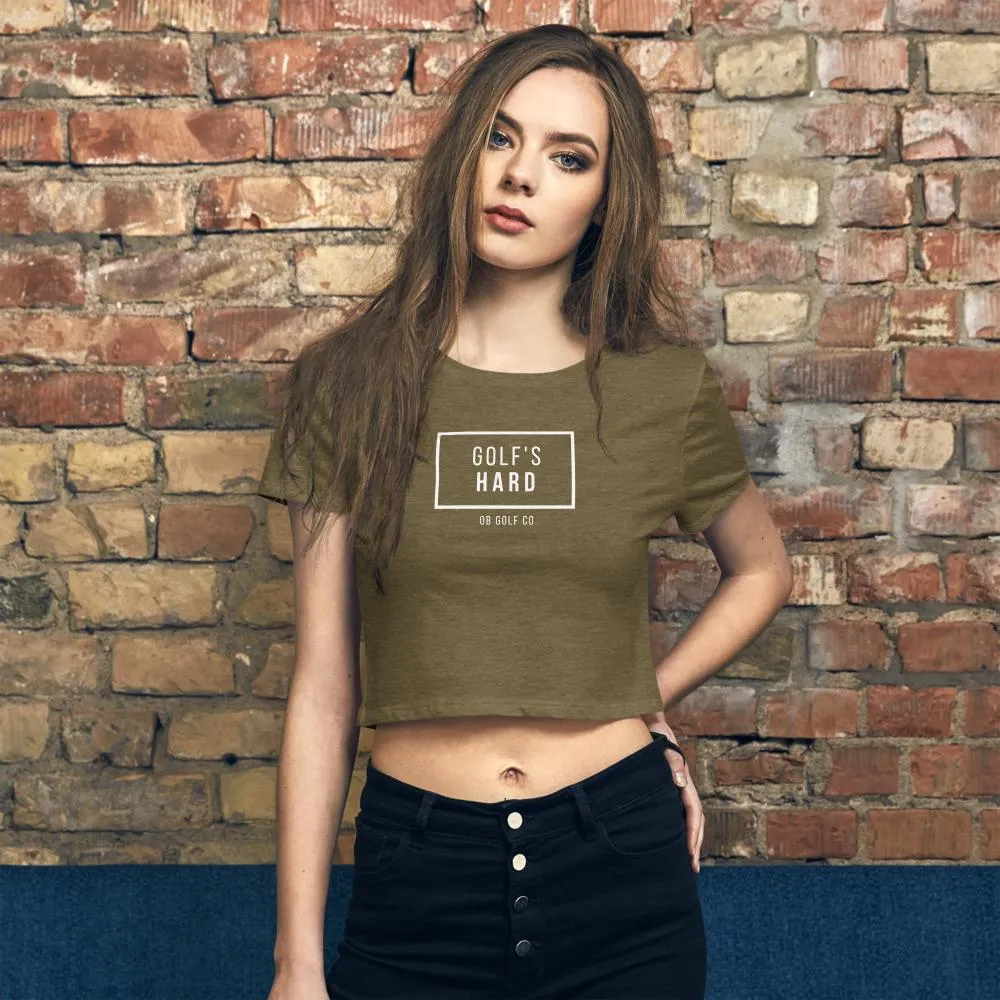Golf's Hard Women’s Crop Tee