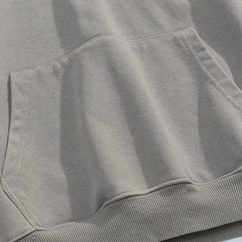 Gothic Style Oversized Hoodie for Y2K Streetwear Collection