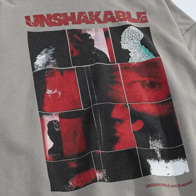 Gothic Style Oversized Hoodie for Y2K Streetwear Collection