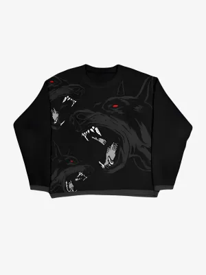 GOTHIC WOLF SWEATER