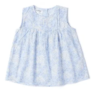 Grace Sleeveless Top Blue