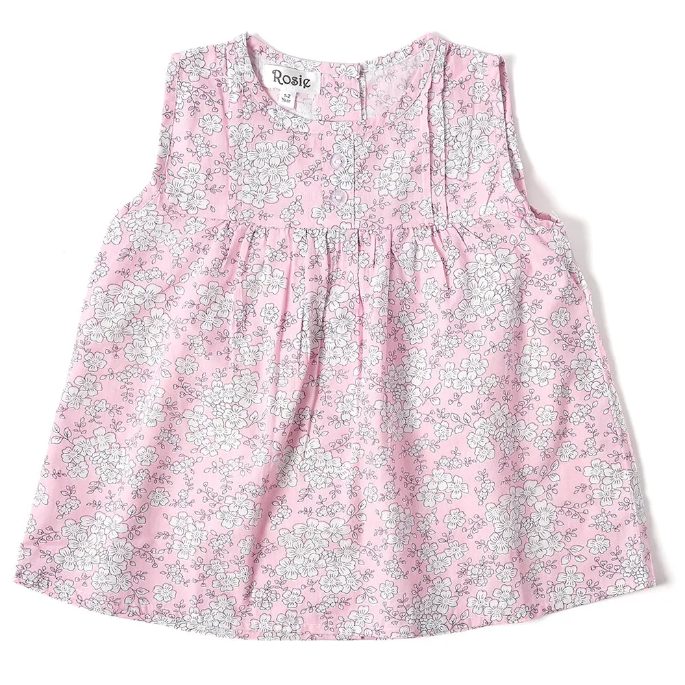 Grace Sleeveless Top Pink