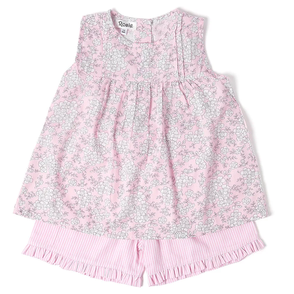 Grace Sleeveless Top Pink