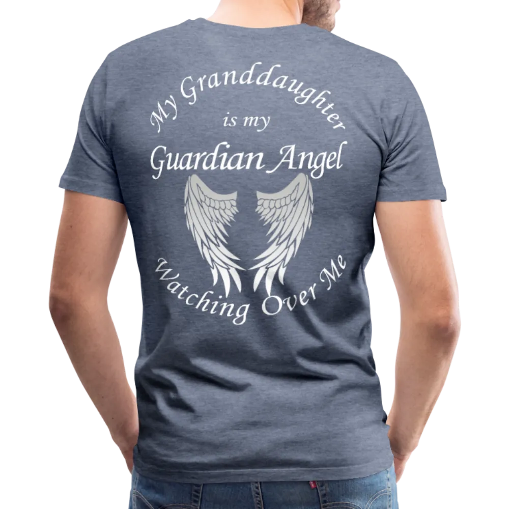Granddaughter Guardian Angel Men's Premium T-Shirt (CK1890)