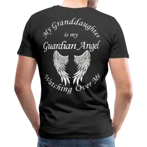 Granddaughter Guardian Angel Men's Premium T-Shirt (CK1890)