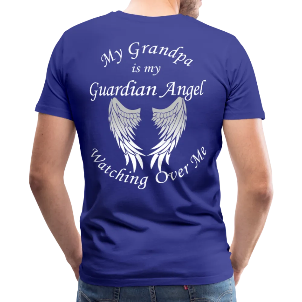 Grandpa Guardian Angel Men's Premium T-Shirt (Ck1458U)