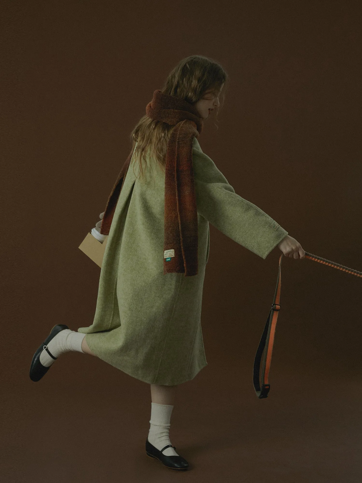 Green Wool Coat