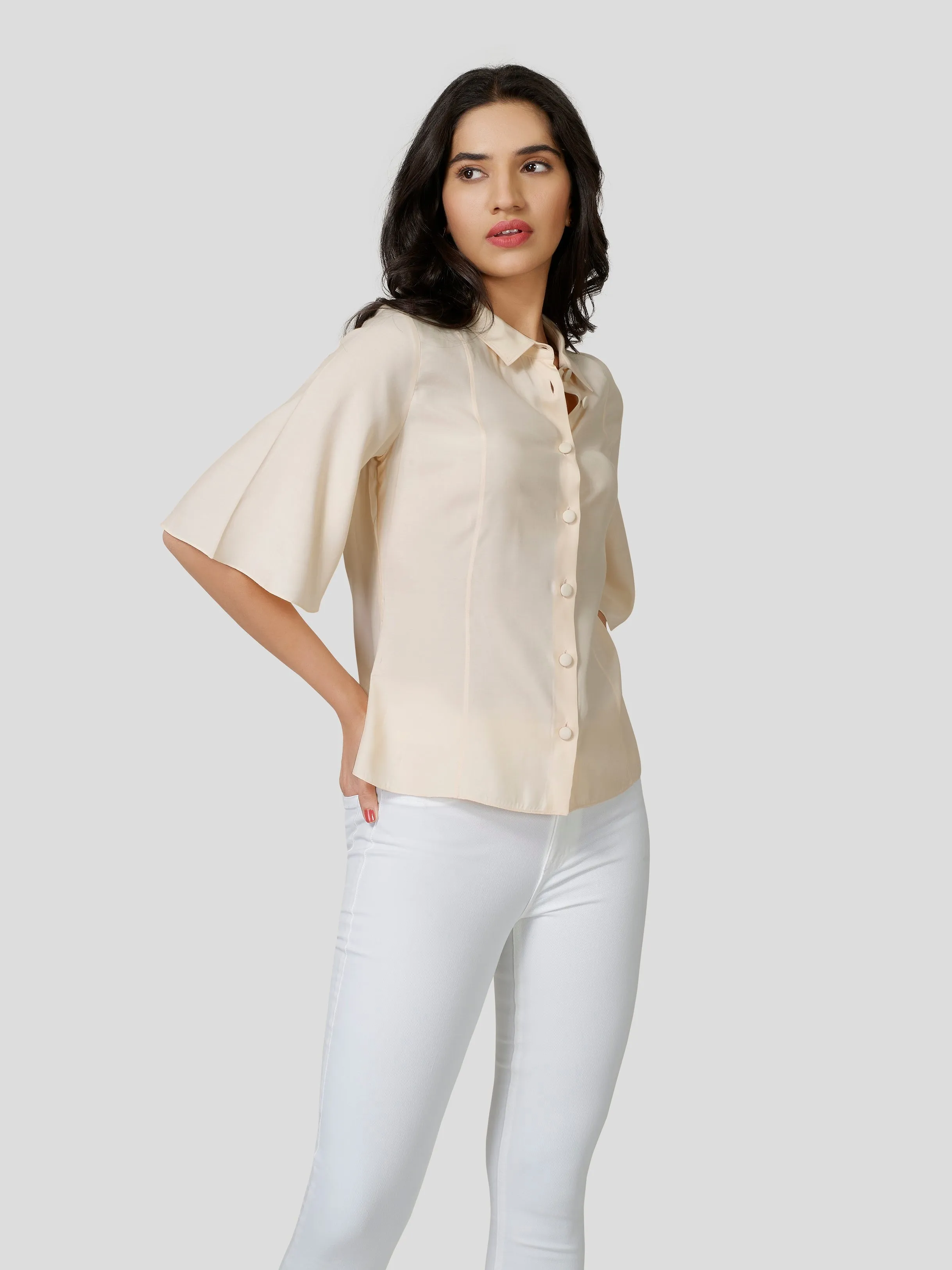 Gregarious Flared Sleeve Shirt