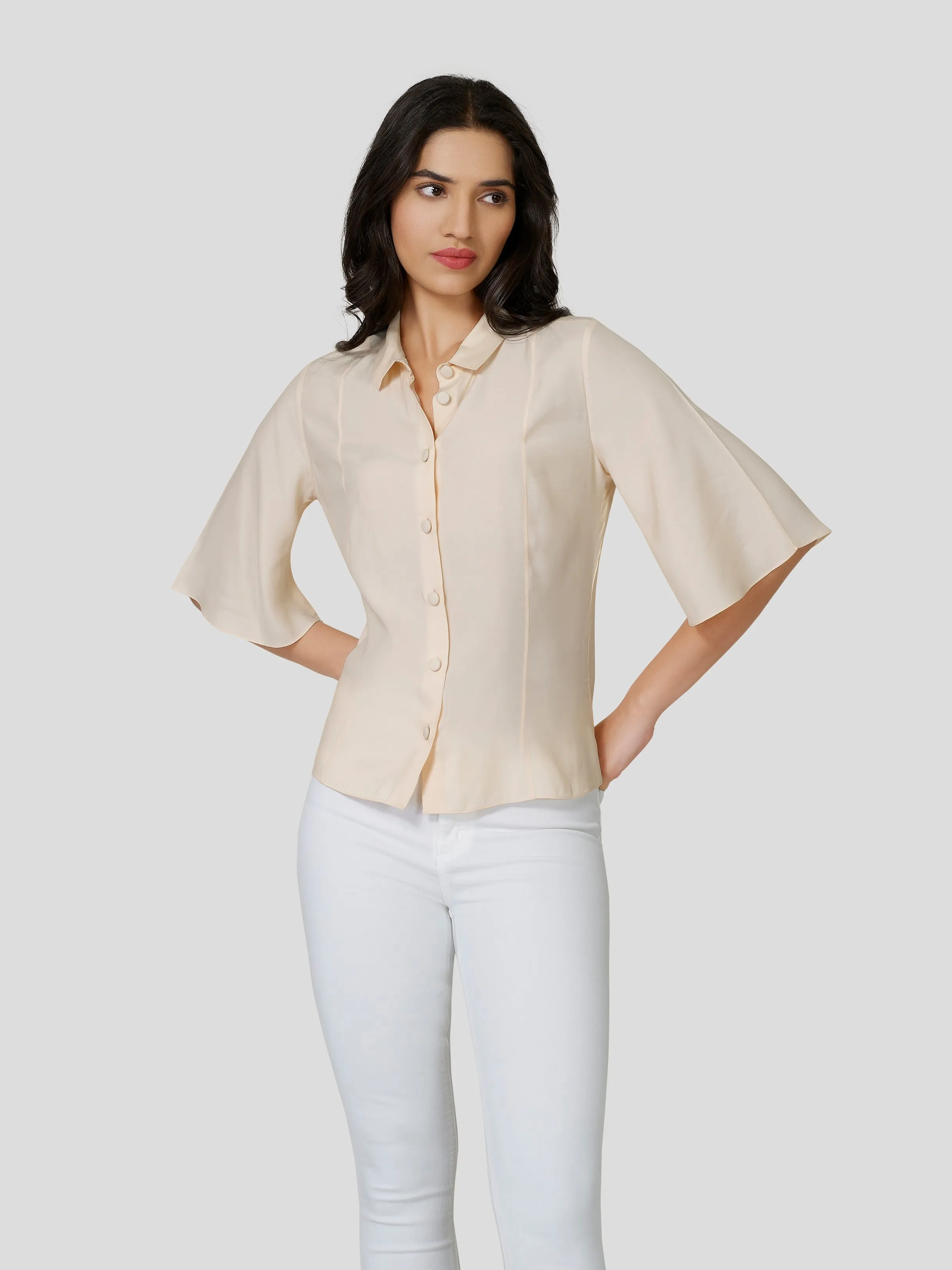 Gregarious Flared Sleeve Shirt