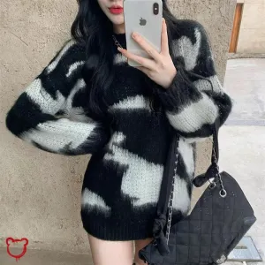 Grunge Stripe Sweater