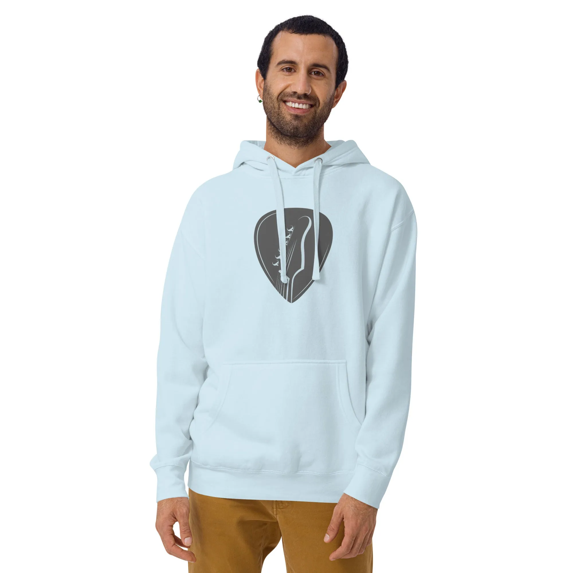 Guitar Head Pick Hoodie