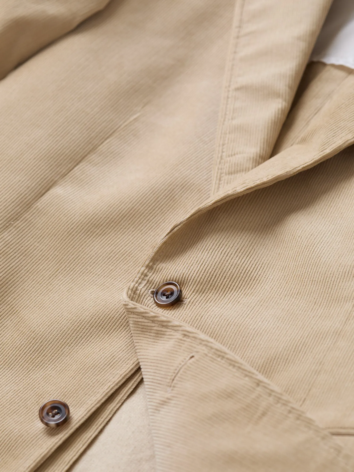 Gunton Needlecord Jacket Stone