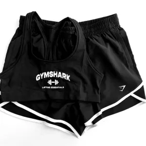 Gymshark S/M Training Contrast Loose Shorts 4&quot; &amp; Team GS Bralette